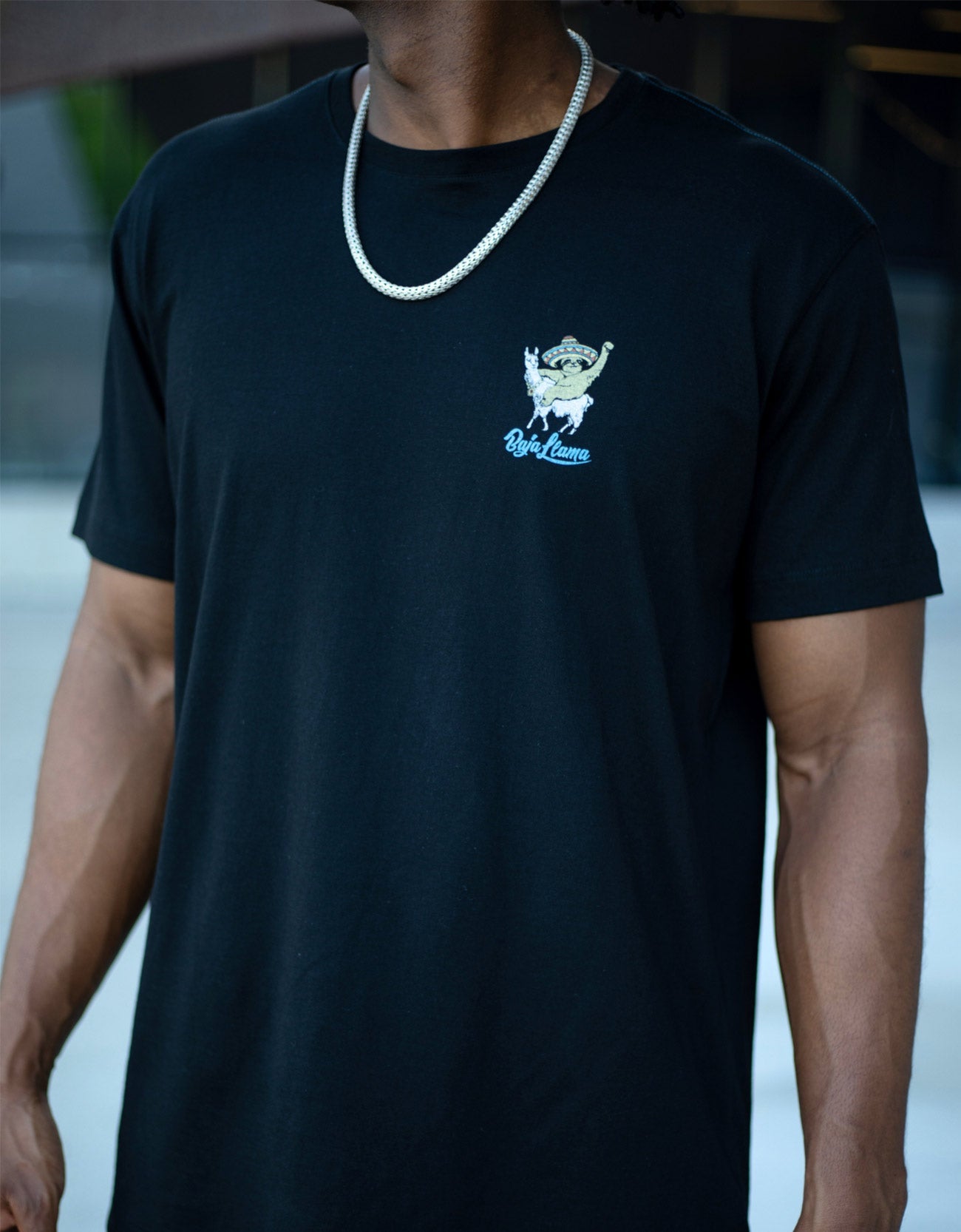 SUMMERTIME HERO - BLACK PRIMO GRAPHIC TEE
