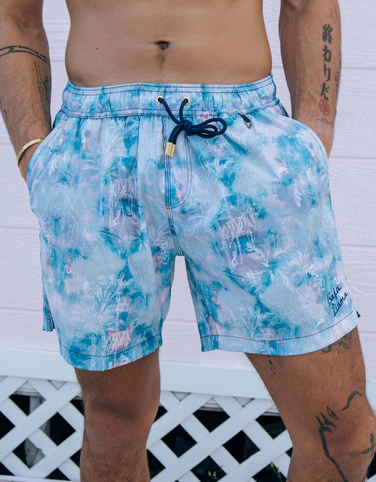 THE TEST - STRETCH SWIMSUIT