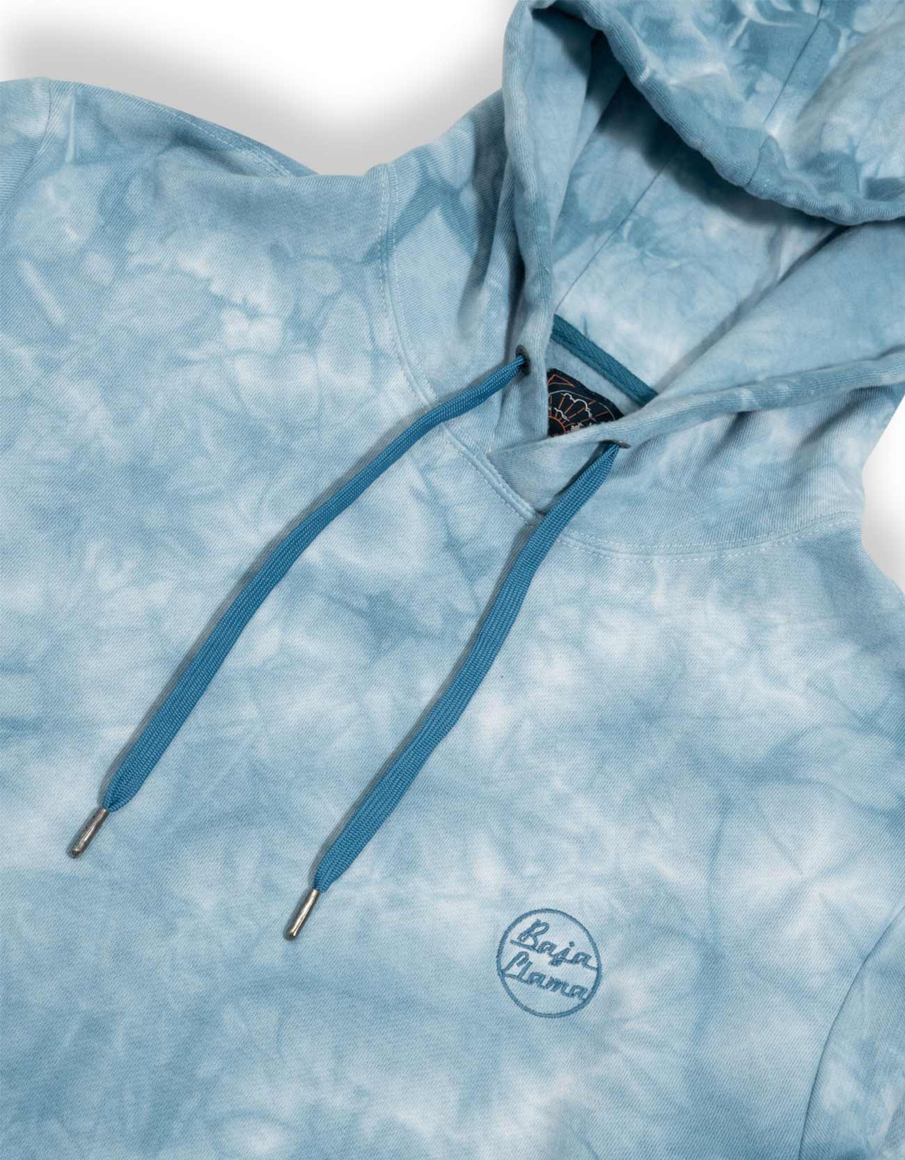 BAJA TRIP UP - BLUE TIE DYE HELSINKI HOODIE