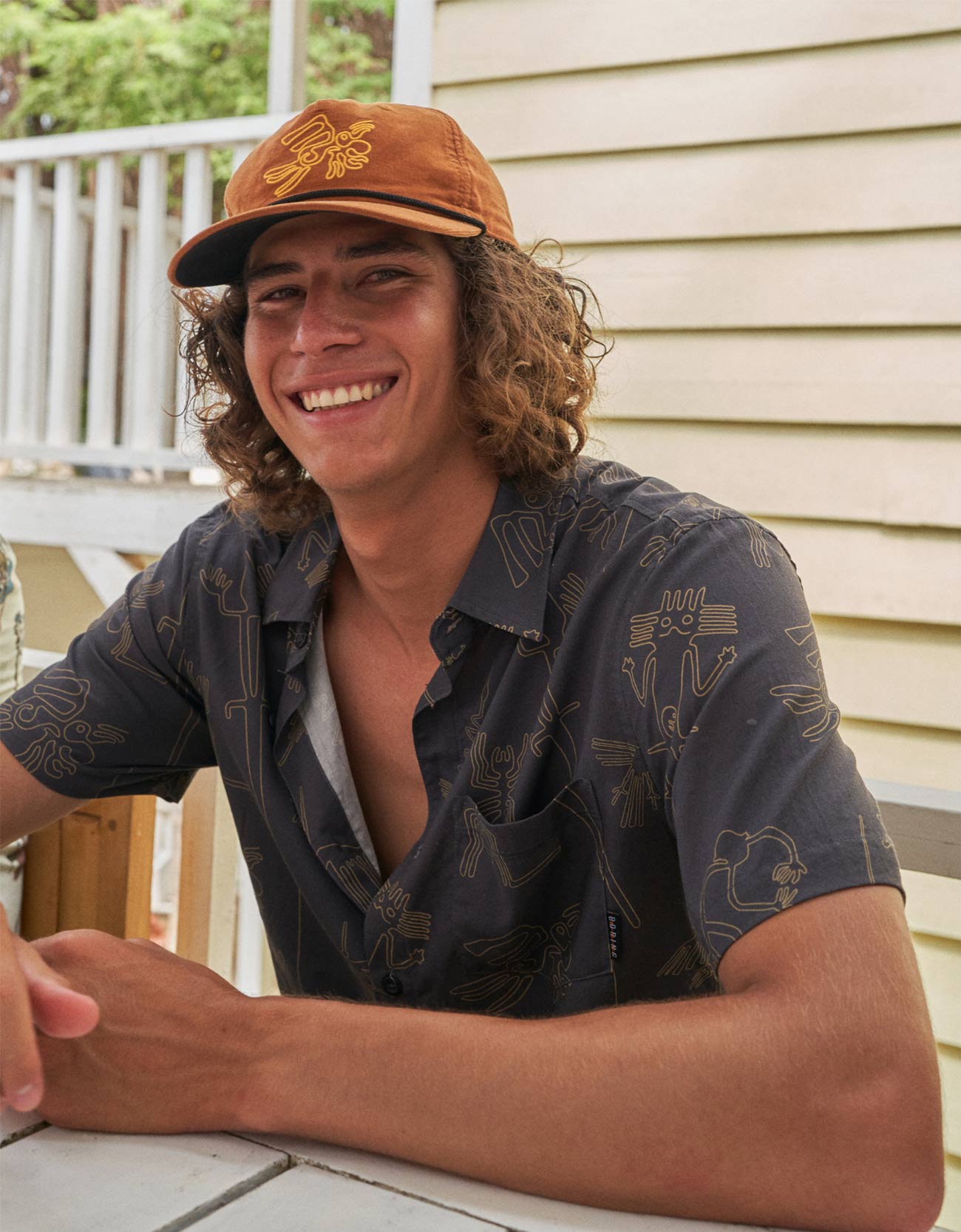 NAZCA LINES DARK CHOCOLATE - 7-SEAS™ BUTTON UP