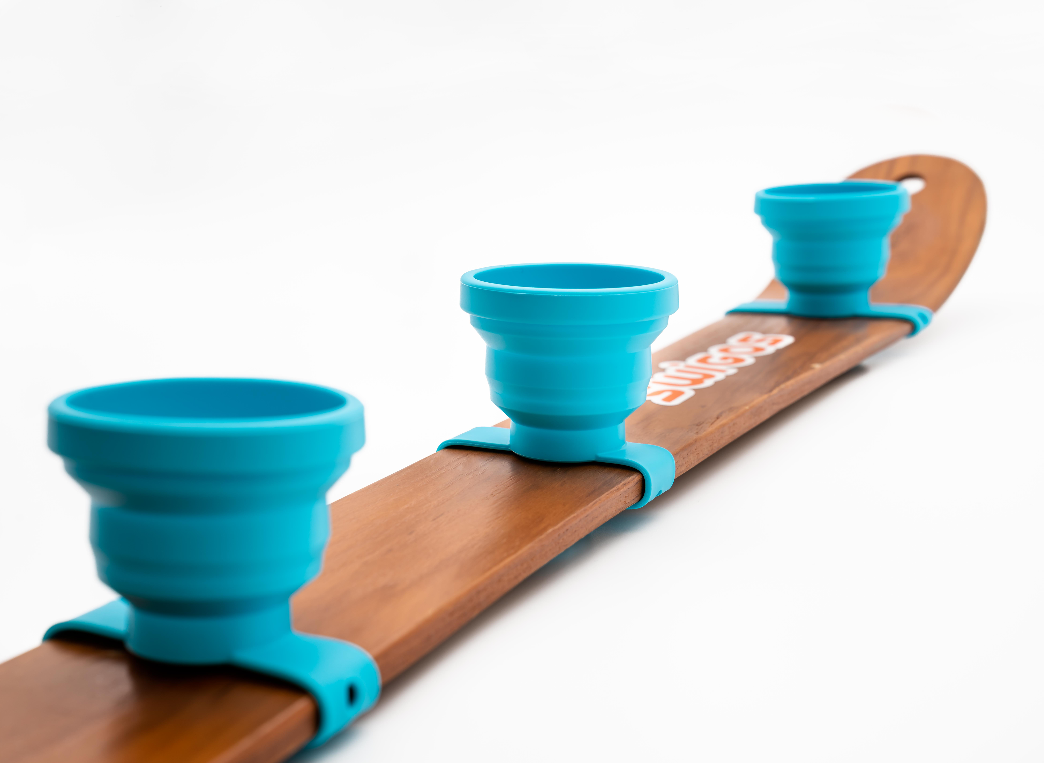 Collapsible and Portable Shot Ski Kit - 4 pack