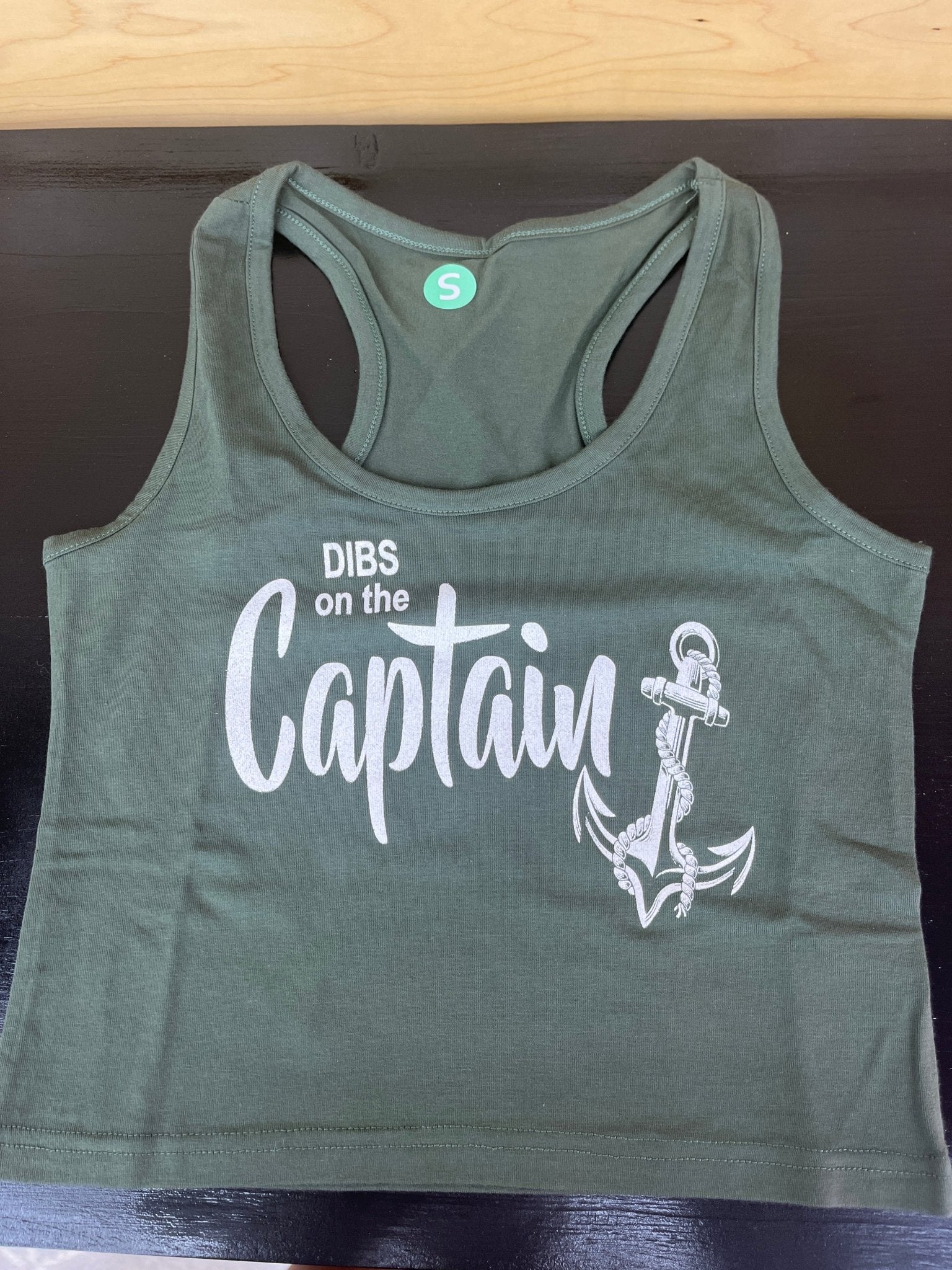 Dibs On The Captain // Crop Top