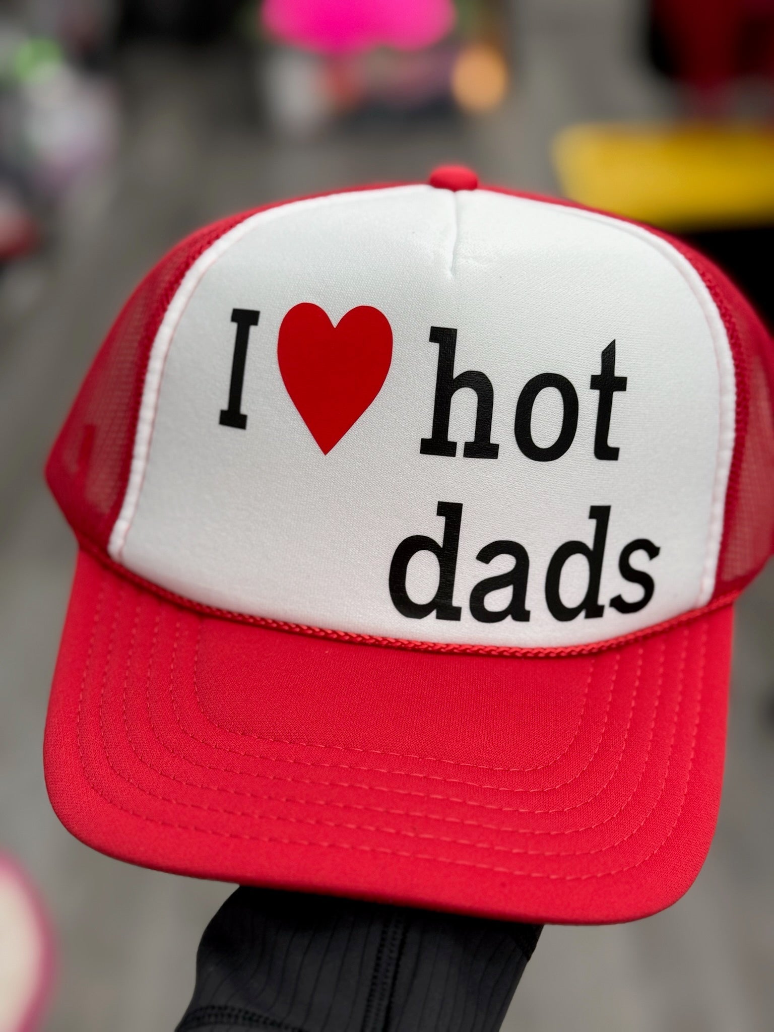I ❤️ Hot Dads // Trucker Hat
