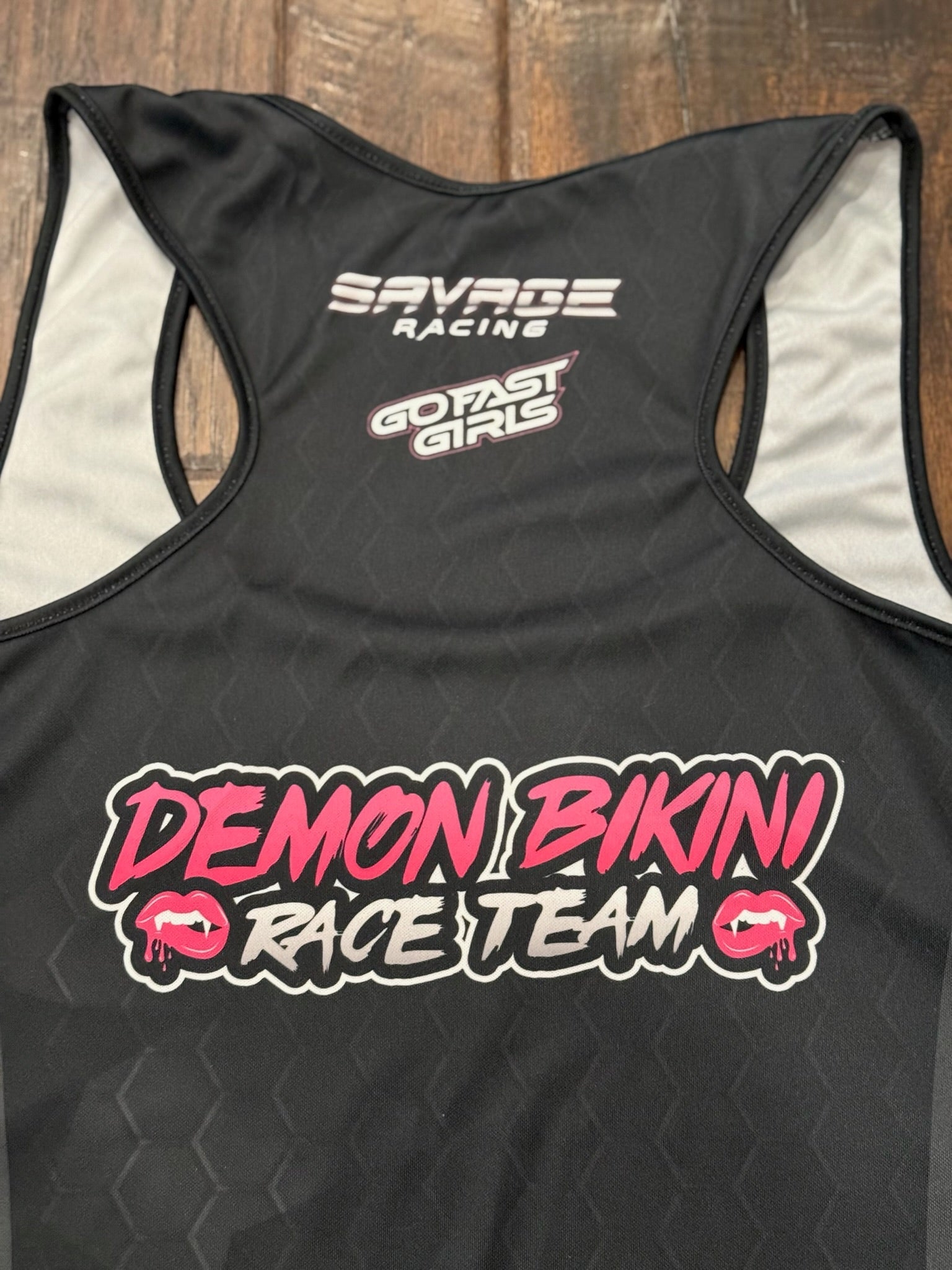 Demon Bikini Race Team Tank Top