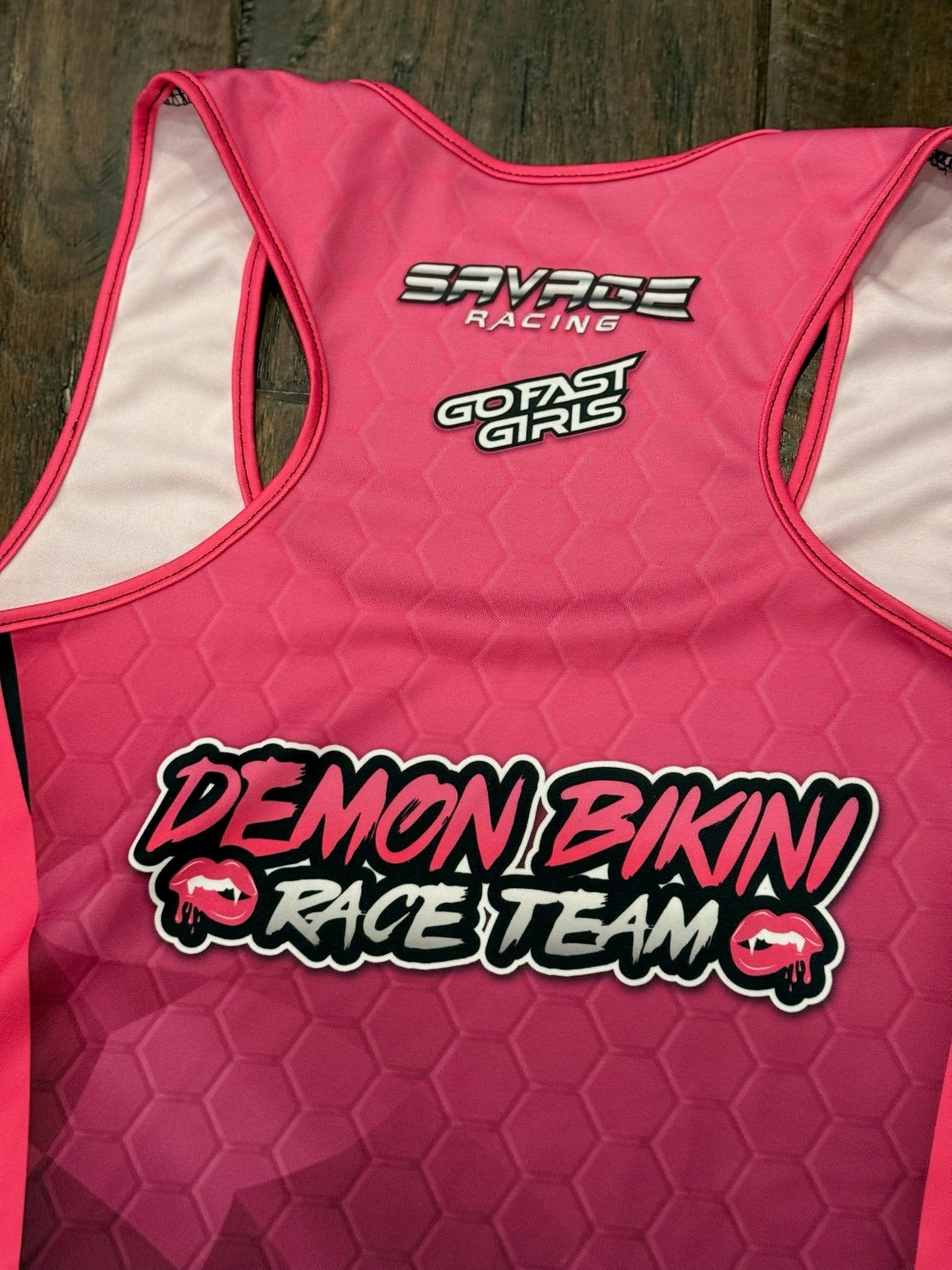 Demon Bikini Race Team Tank Top