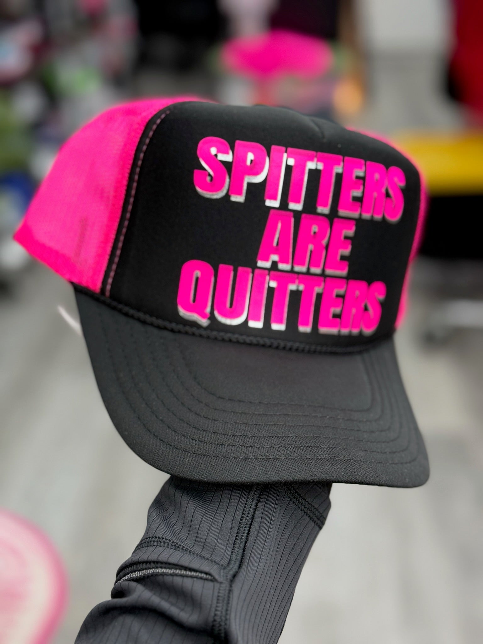 Spitters Are Quitters Trucker Hat