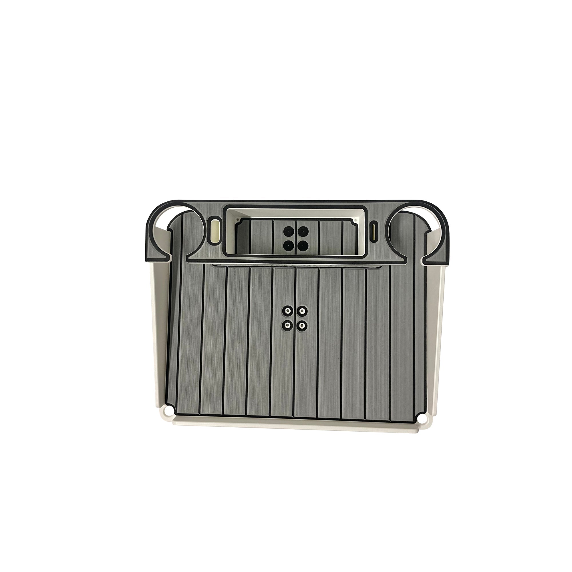 Docktail Utility Boat Table with Pedestal Table Attachment Options