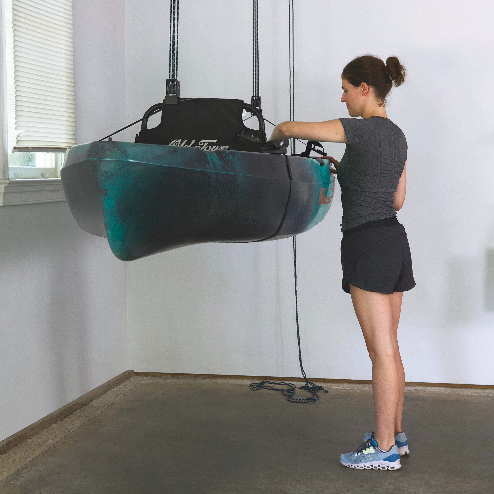 MaxAssist Kayak Hoist | Holds up to 150 lbs | Up to 18' Lift