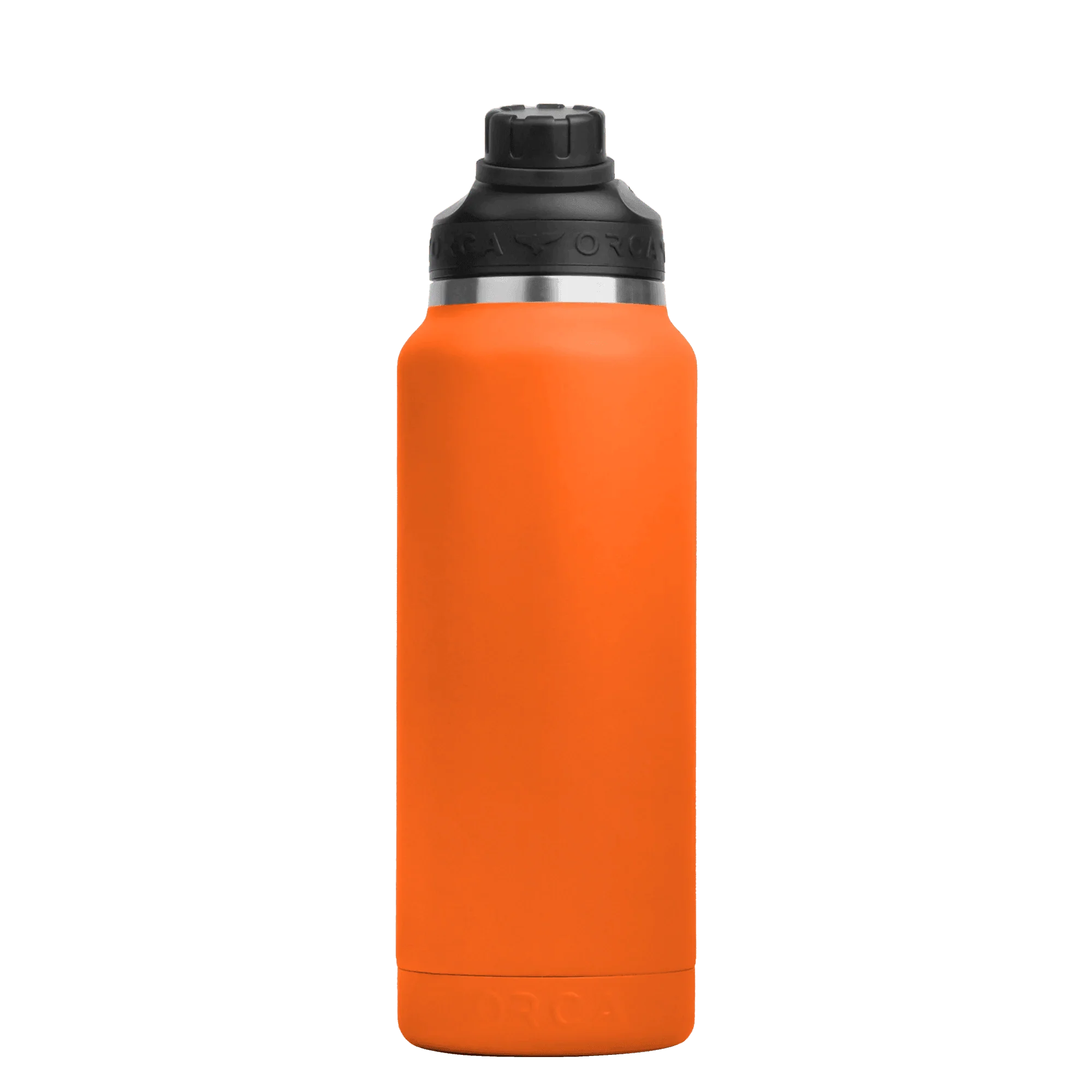 HYDRA™ 34OZ Water Bottle with Powder Coat Finish & Silicone Grip Whale Tale Handle