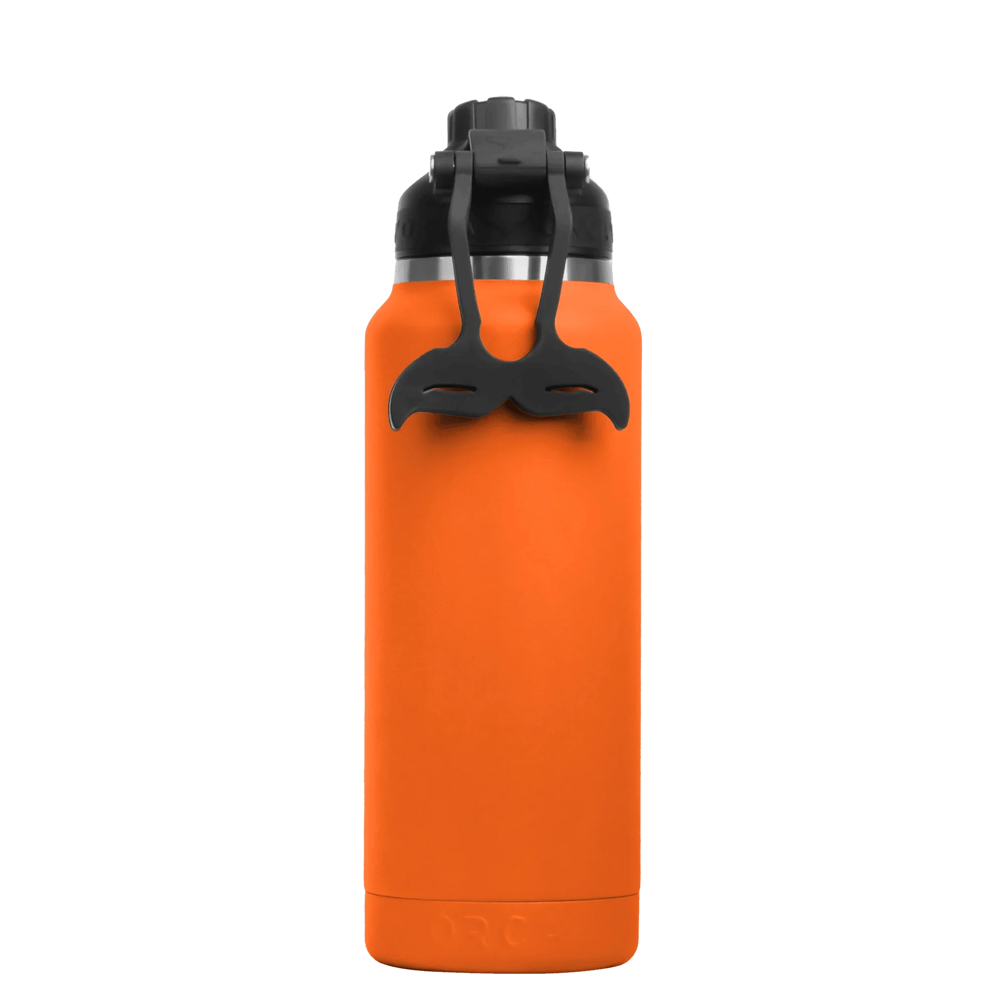 HYDRA™ 34OZ Water Bottle with Powder Coat Finish & Silicone Grip Whale Tale Handle