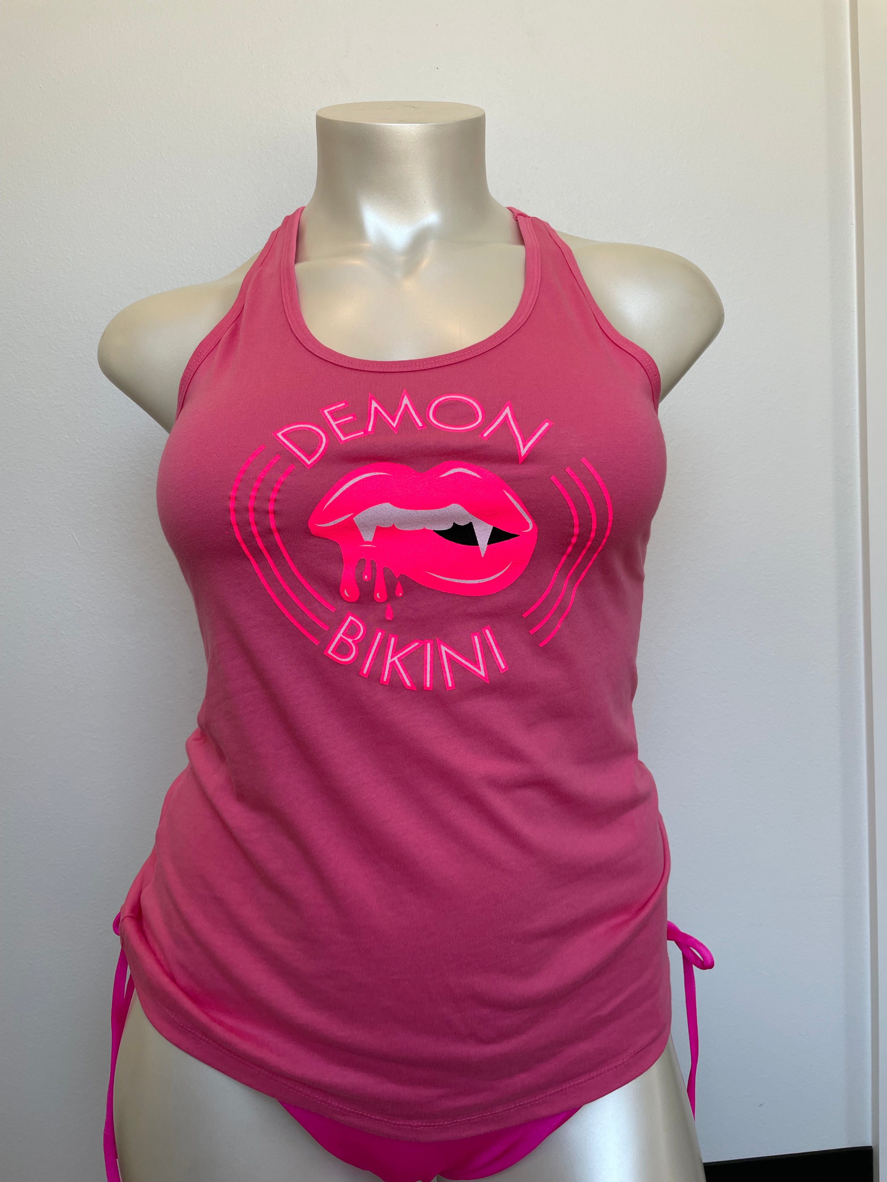 Demon Bikini // Racerback Tank Top