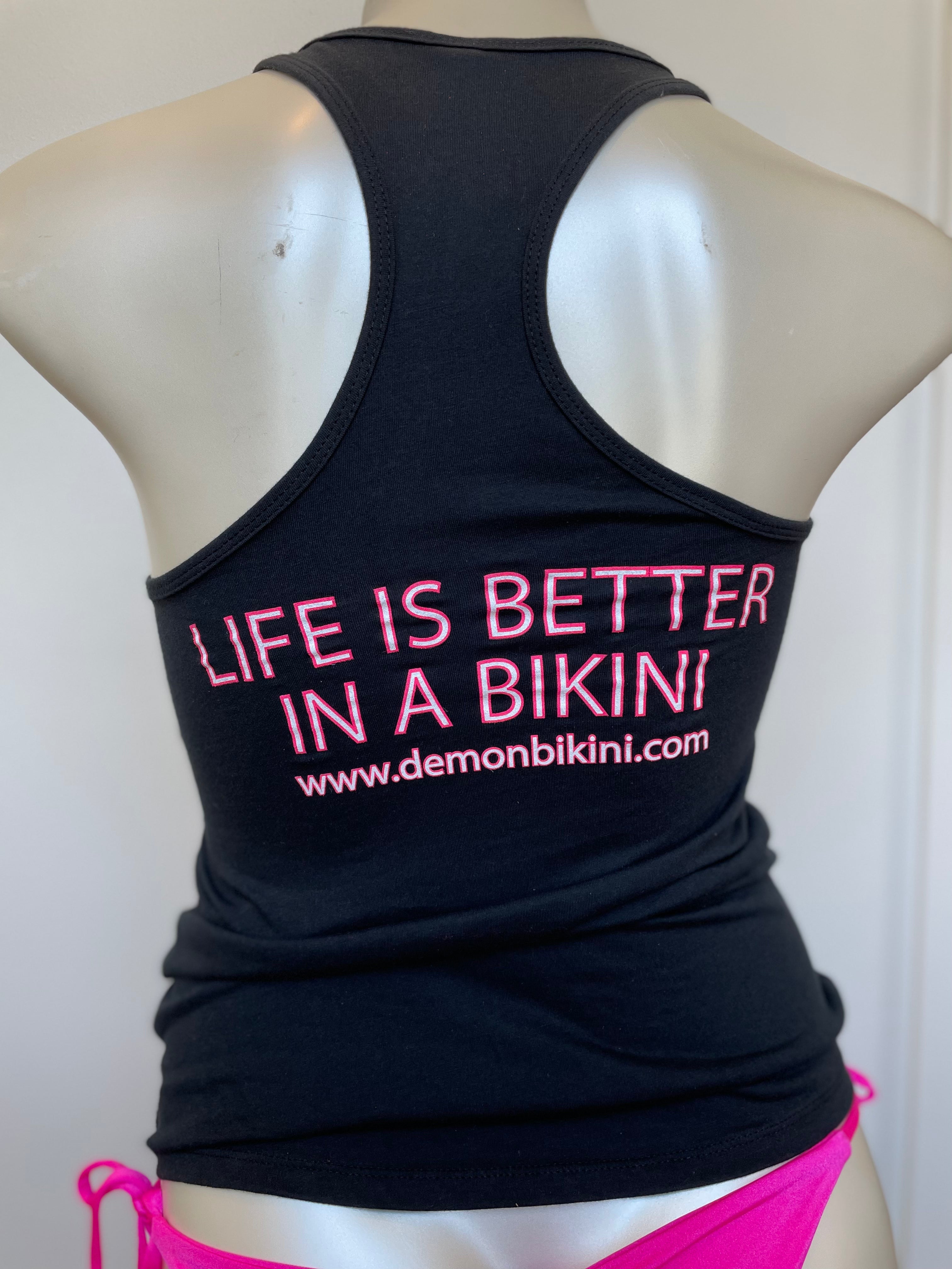 Demon Bikini // Racerback Tank Top