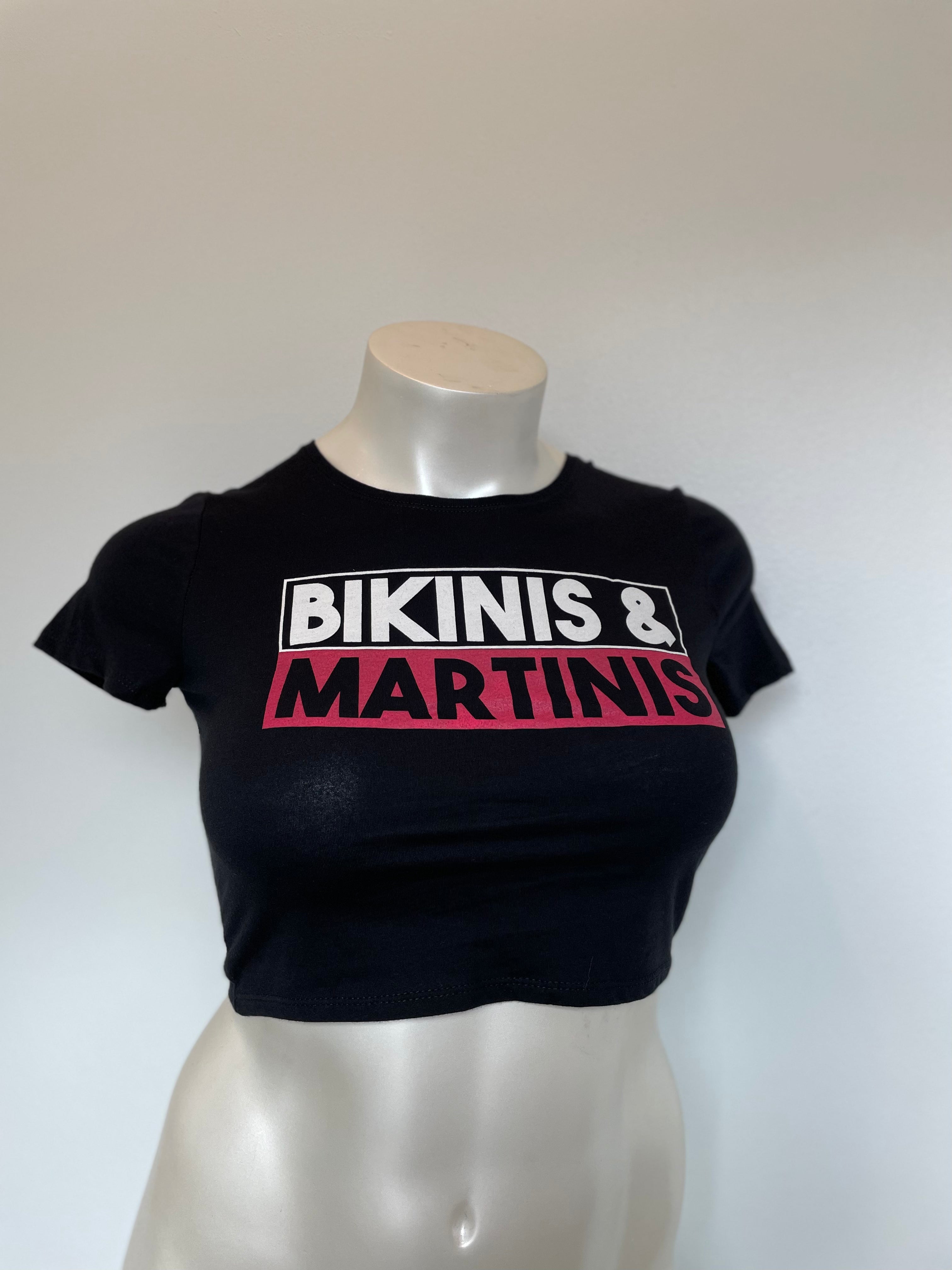 Bikinis and Martinis // Crop Top