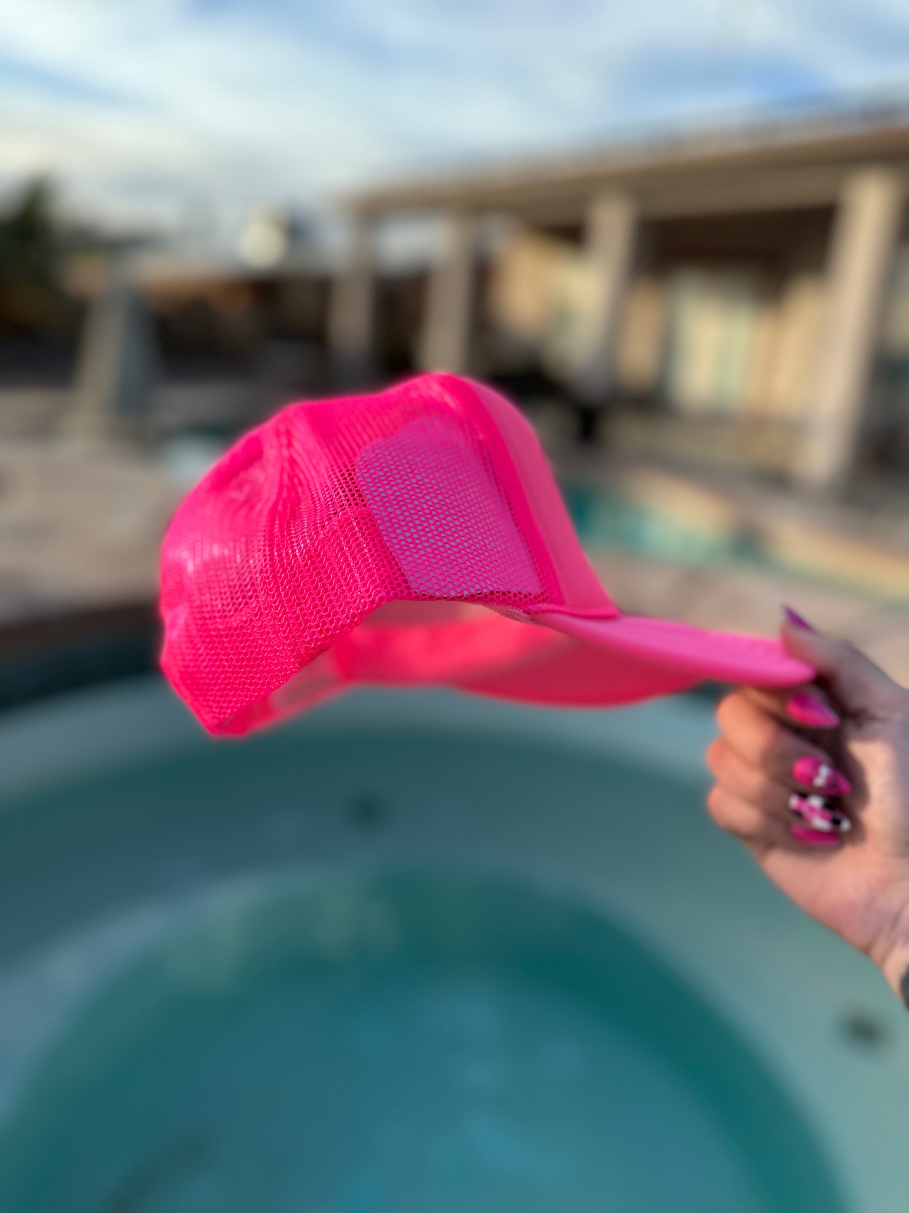 I Day Drink and Say.. // Trucker Hat