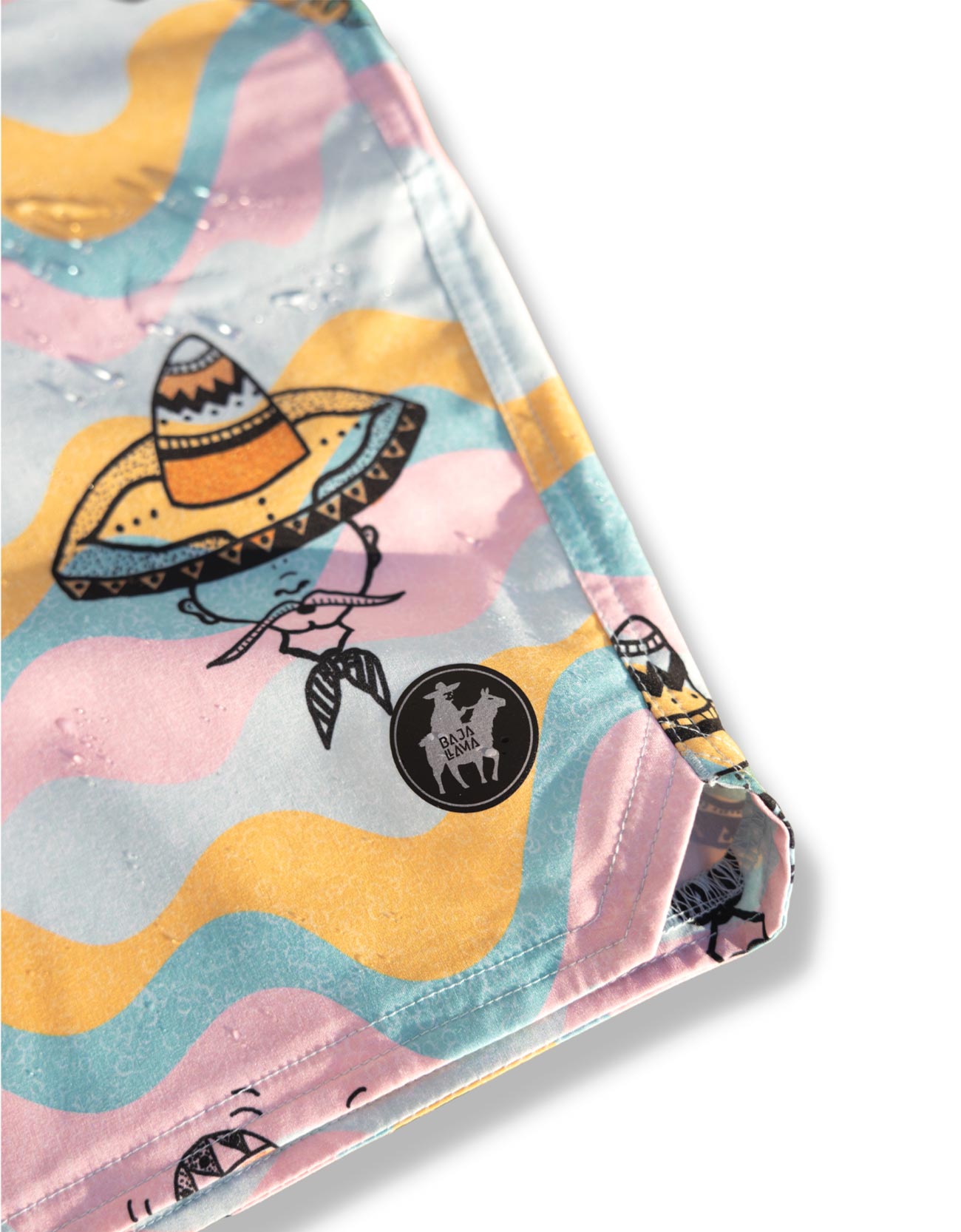 LOS THREE AMIGOS - SHIPWRECKS 18" BOARDSHORTS