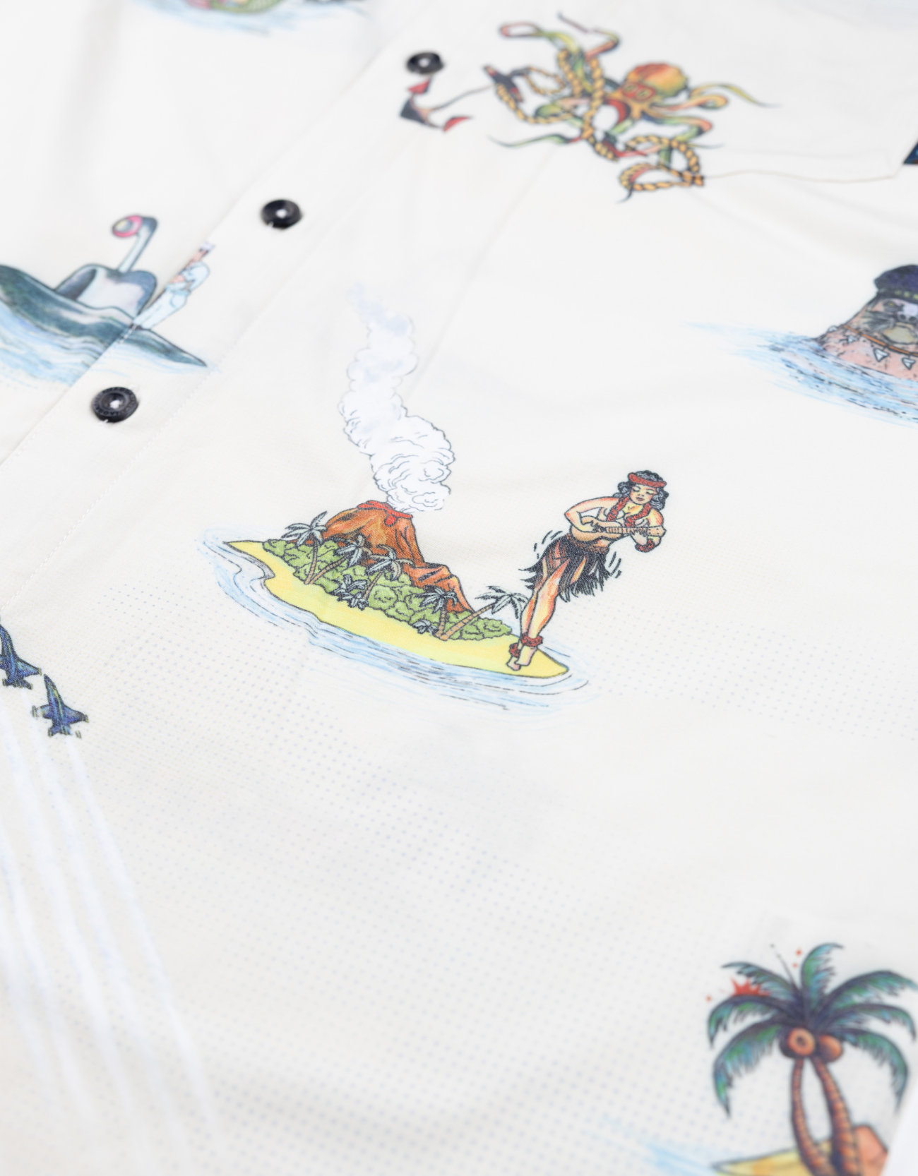 SAILOR STORIES - CREAM VAGABOND™ BUTTON UP