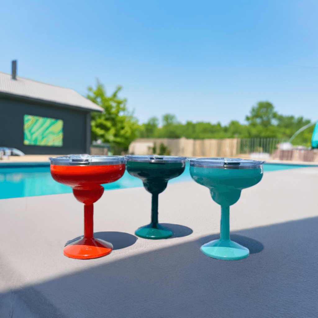 RITA™ 13OZ Insulated Metal Margarita Tumbler, Margarita Glass For Cocktails, Wine, Cold Drinks