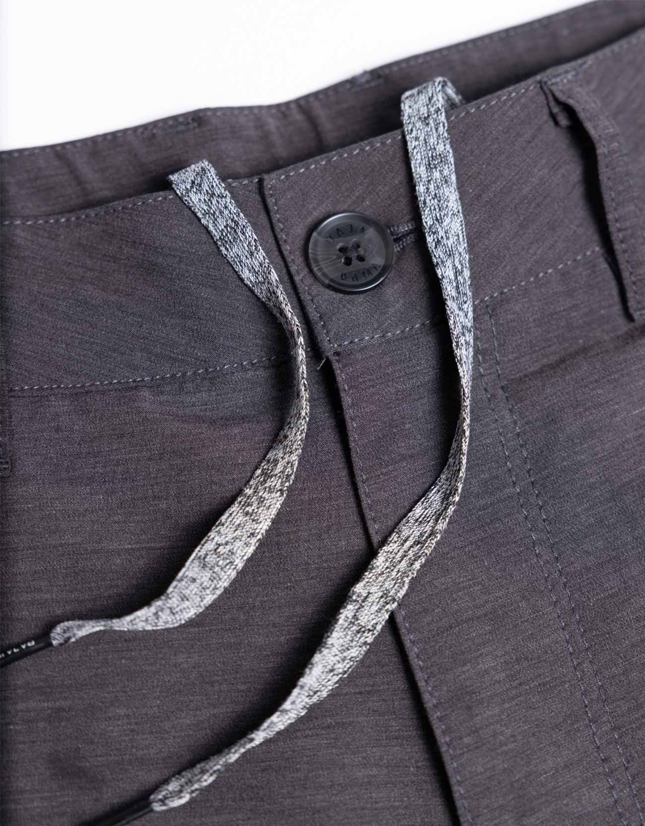 SUNDAY SPORTS 19" HYBRID SPORT SHORTS - CHARCOAL