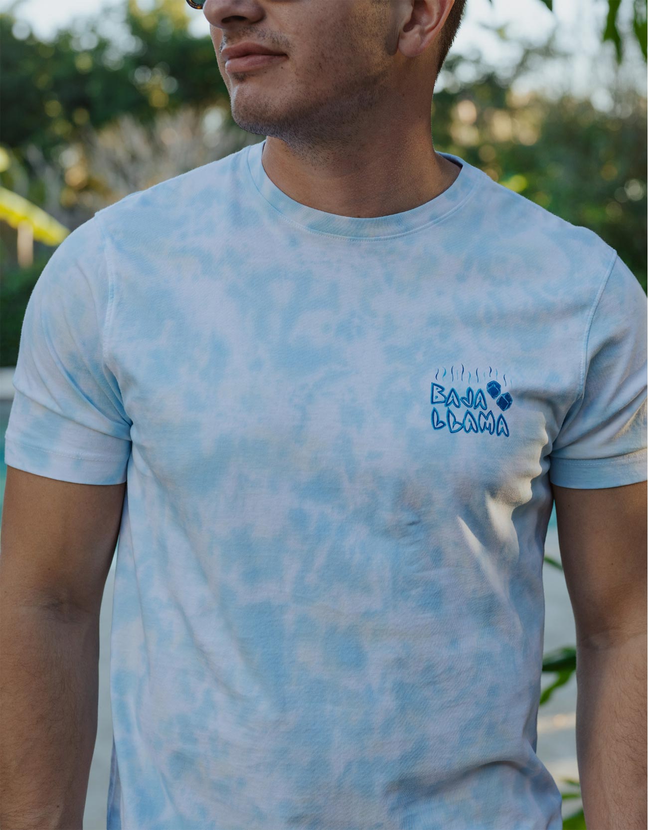 COOL YOUR JETS - PRIMO GRAPHIC TIE DYE TEE