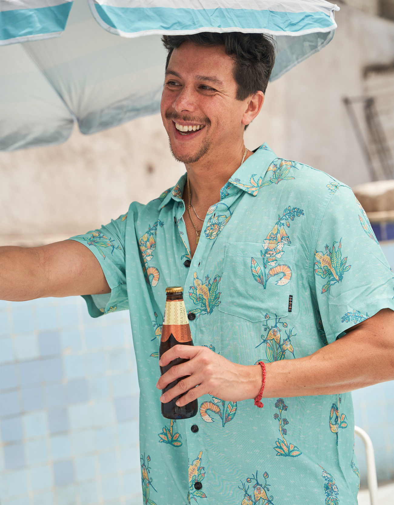 FLOWER PERSONALITIES - NIGHTHAWK™ BUTTON UP